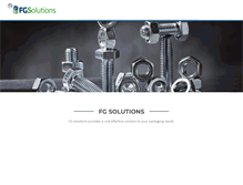 Tablet Screenshot of fgsolutions.org